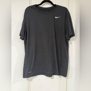 Nike Dri-Fit Men's Black Short Sleeve Tee Size XL